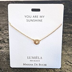 🌸 YOU ARE MY SUNSHINE * Lumiela Necklace Chain 🌸
